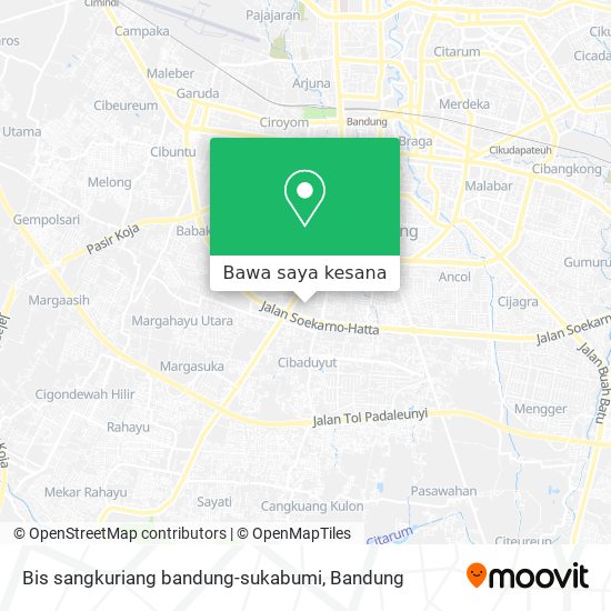 Peta Bis sangkuriang bandung-sukabumi