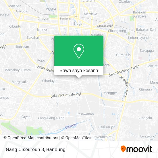 Peta Gang Ciseureuh 3