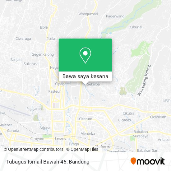 Peta Tubagus Ismail Bawah 46