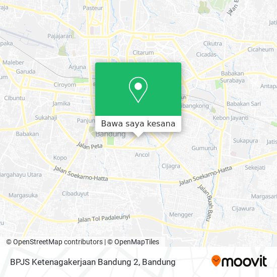 Peta BPJS Ketenagakerjaan Bandung 2