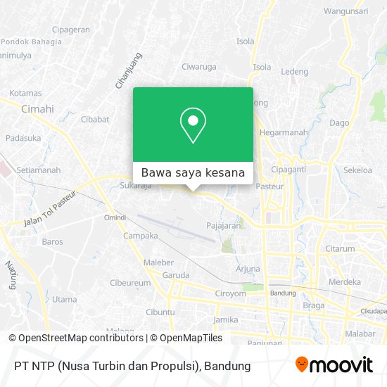 Peta PT NTP (Nusa Turbin dan Propulsi)