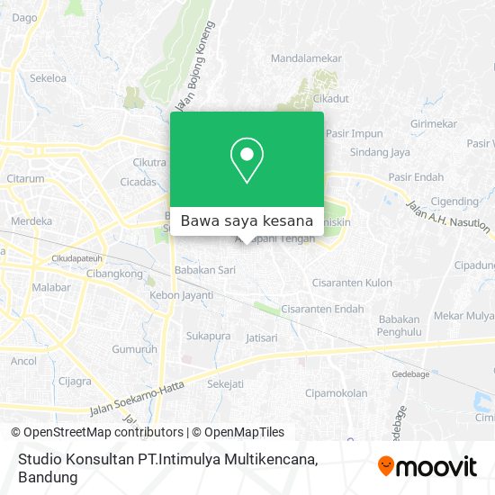 Peta Studio Konsultan PT.Intimulya Multikencana