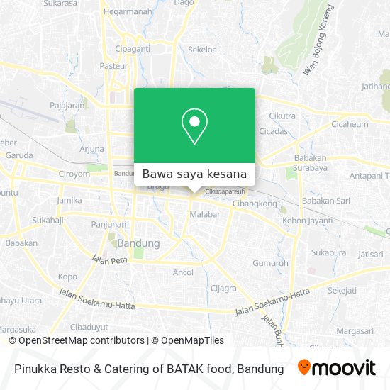 Peta Pinukka Resto & Catering of BATAK food