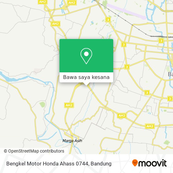 Peta Bengkel Motor Honda Ahass 0744