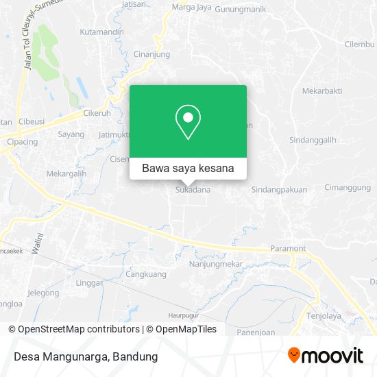 Peta Desa Mangunarga