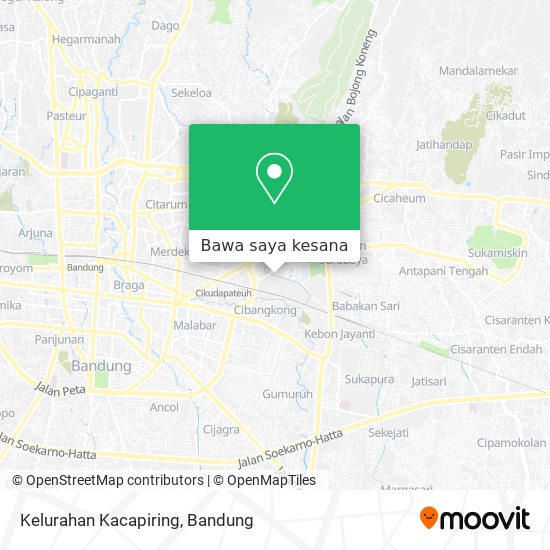 Peta Kelurahan Kacapiring