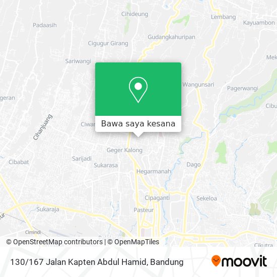 Peta 130 / 167 Jalan Kapten Abdul Hamid