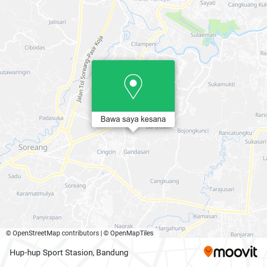 Peta Hup-hup Sport Stasion