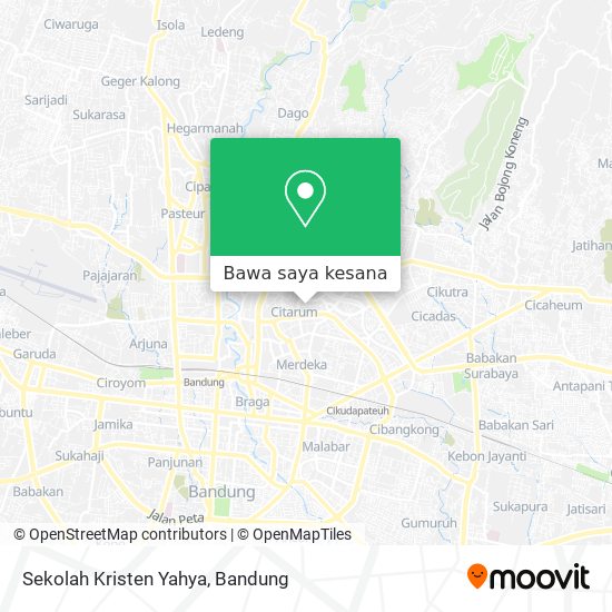 Peta Sekolah Kristen Yahya