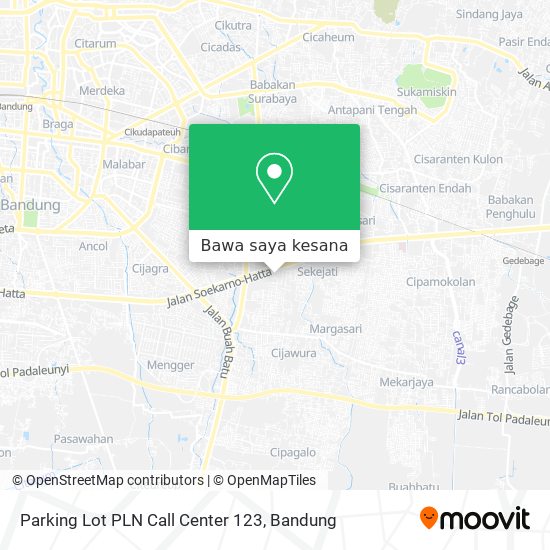 Peta Parking Lot PLN Call Center 123