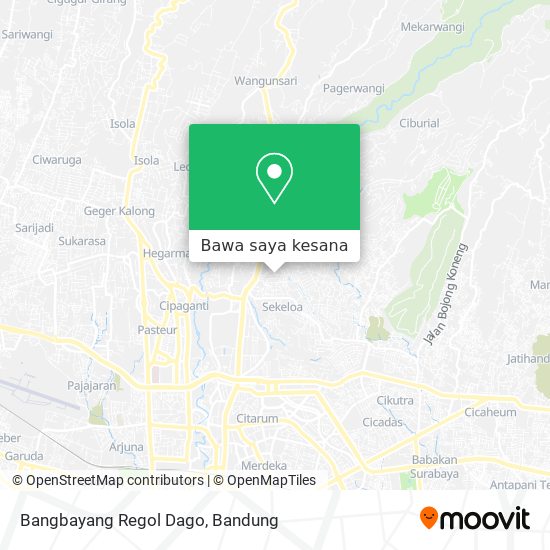 Peta Bangbayang Regol Dago