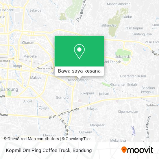 Peta Kopmil Om Ping Coffee Truck