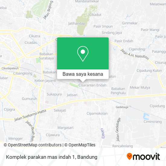 Peta Komplek parakan mas indah 1
