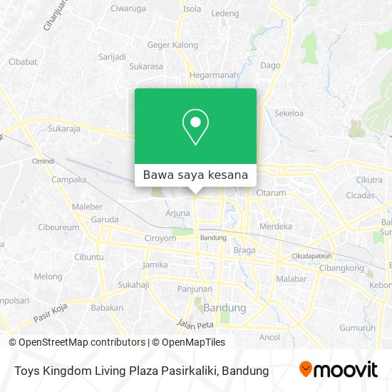 Peta Toys Kingdom Living Plaza Pasirkaliki