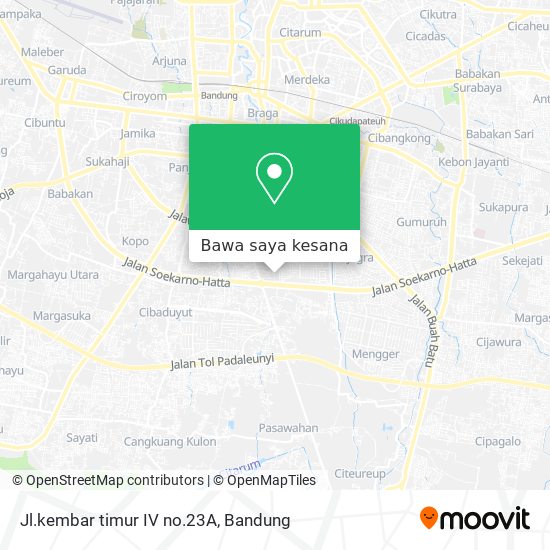 Peta Jl.kembar timur IV no.23A