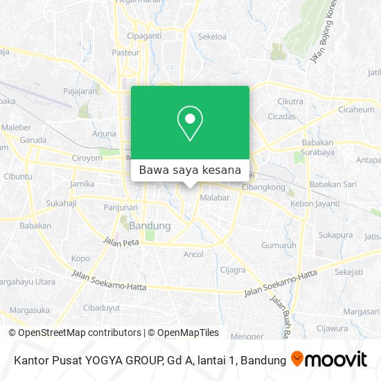 Peta Kantor Pusat YOGYA GROUP, Gd A, lantai 1