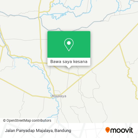 Peta Jalan Panyadap Majalaya