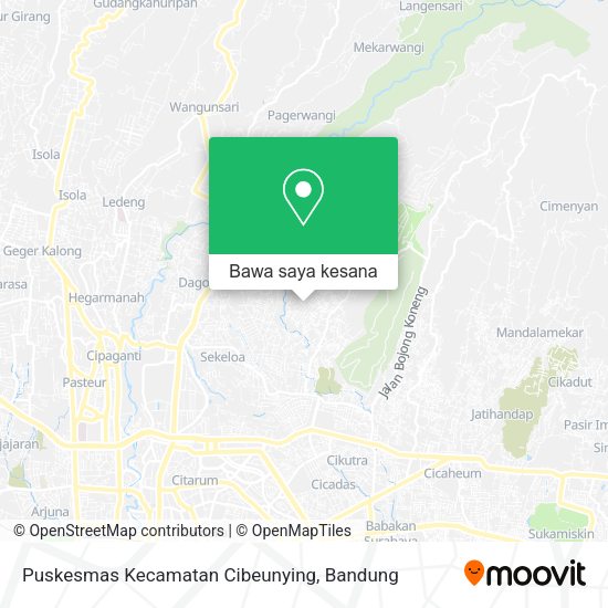 Cara Ke Puskesmas Kecamatan Cibeunying Di Bandung Menggunakan Bis