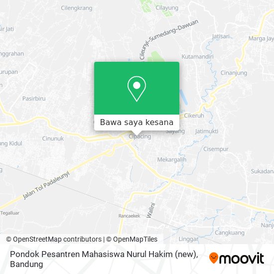 Peta Pondok Pesantren Mahasiswa Nurul Hakim (new)