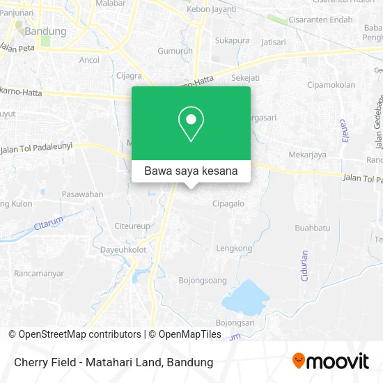 Peta Cherry Field - Matahari Land