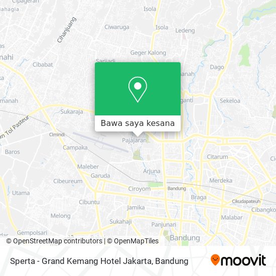 Peta Sperta - Grand Kemang Hotel Jakarta