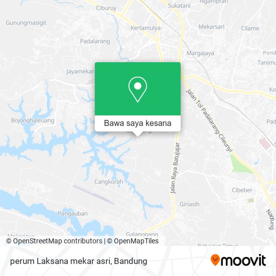 Peta perum Laksana mekar asri
