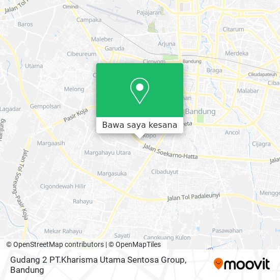 Peta Gudang 2 PT.Kharisma Utama Sentosa Group