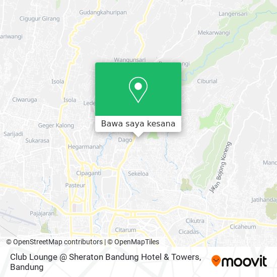 Peta Club Lounge @ Sheraton Bandung Hotel & Towers