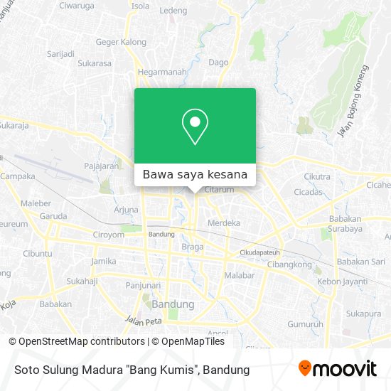 Peta Soto Sulung Madura "Bang Kumis"