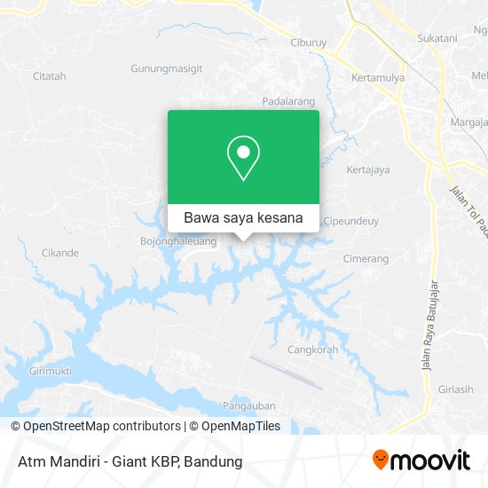 Peta Atm Mandiri - Giant KBP