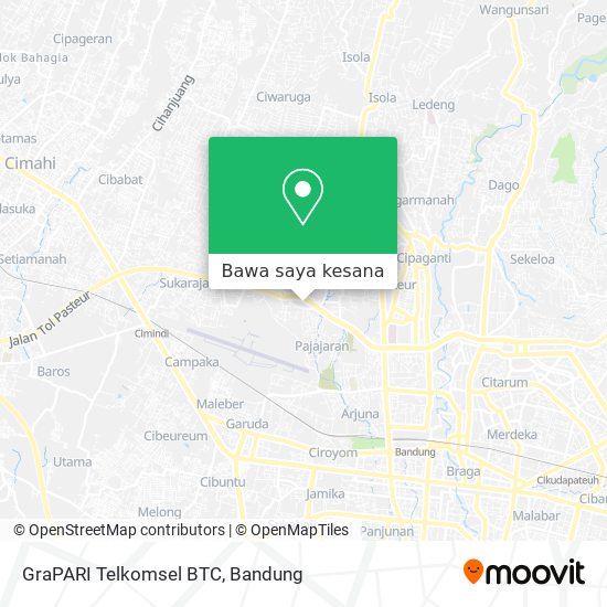 Peta GraPARI Telkomsel BTC