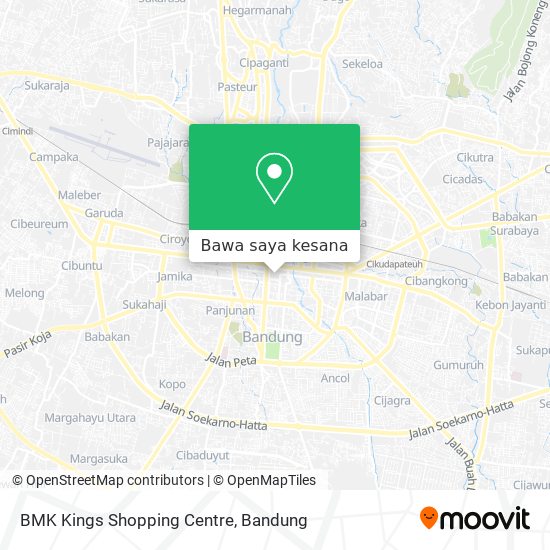 Peta BMK Kings Shopping Centre