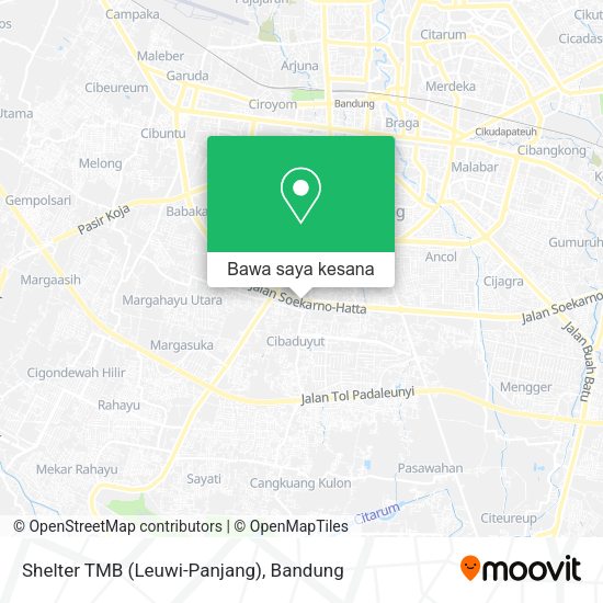 Peta Shelter TMB (Leuwi-Panjang)