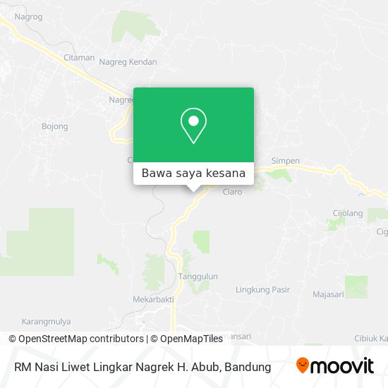Peta RM Nasi Liwet Lingkar Nagrek H.  Abub