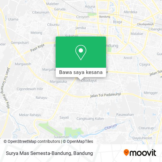 Peta Surya Mas Semesta-Bandung