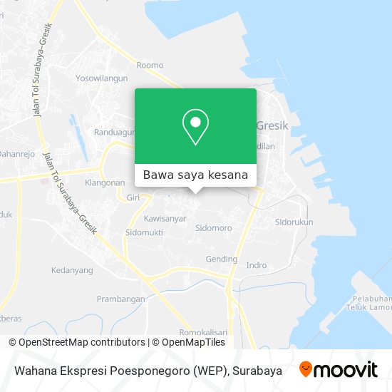 Peta Wahana Ekspresi Poesponegoro (WEP)