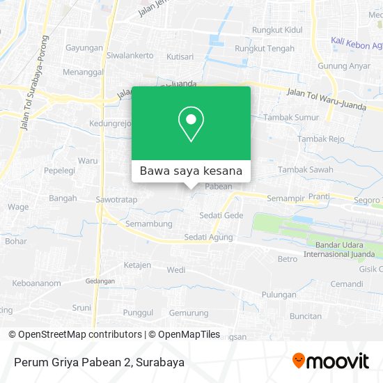 Peta Perum Griya Pabean 2