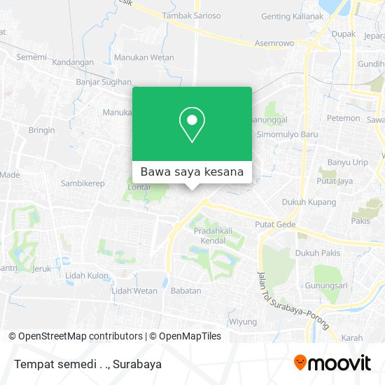 Peta Tempat semedi . .