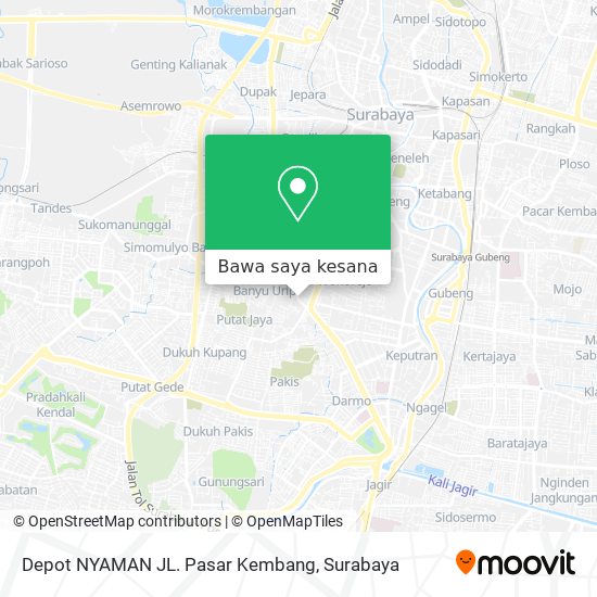 Peta Depot NYAMAN
JL. Pasar Kembang