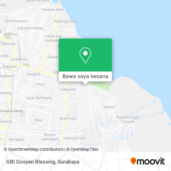 Peta GBI Gosyen Blessing