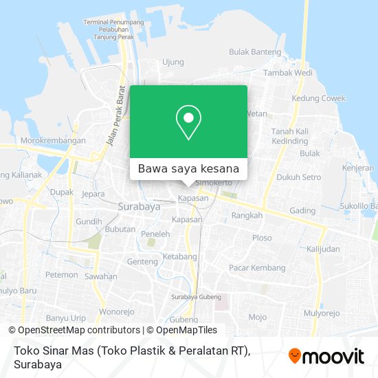 Peta Toko Sinar Mas (Toko Plastik & Peralatan RT)