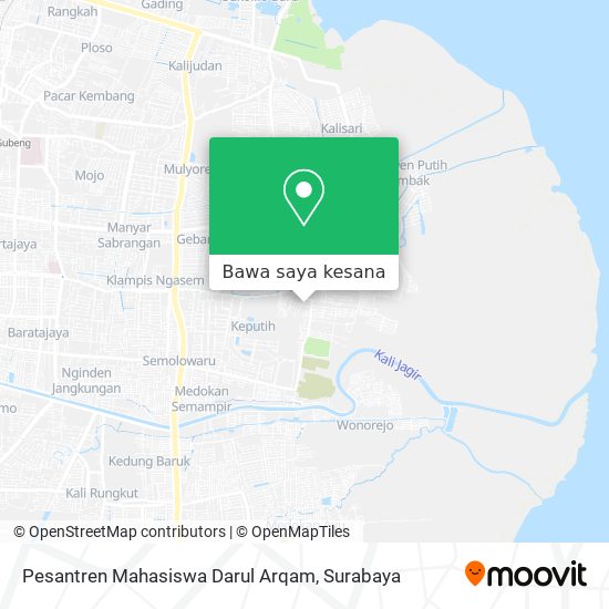 Peta Pesantren Mahasiswa Darul Arqam