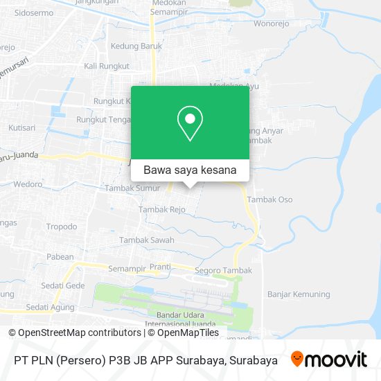 Peta PT PLN (Persero) P3B JB APP Surabaya