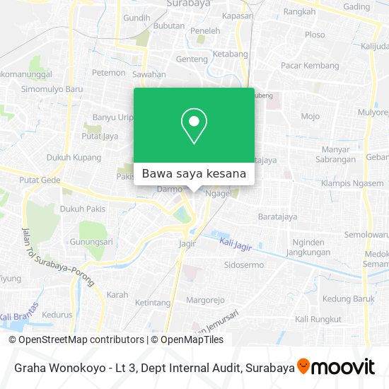Peta Graha Wonokoyo - Lt 3, Dept Internal Audit