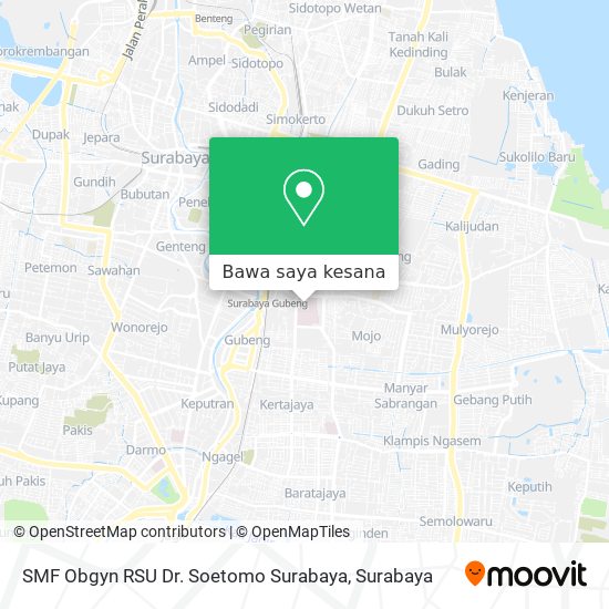 Peta SMF Obgyn RSU Dr. Soetomo Surabaya