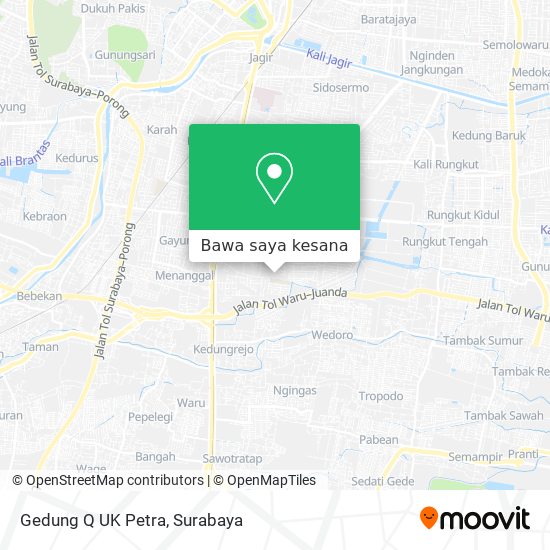 Peta Gedung Q UK Petra