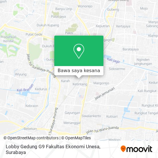 Peta Lobby Gedung G9 Fakultas Ekonomi Unesa