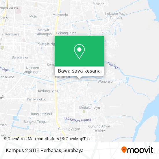Peta Kampus 2 STIE Perbanas