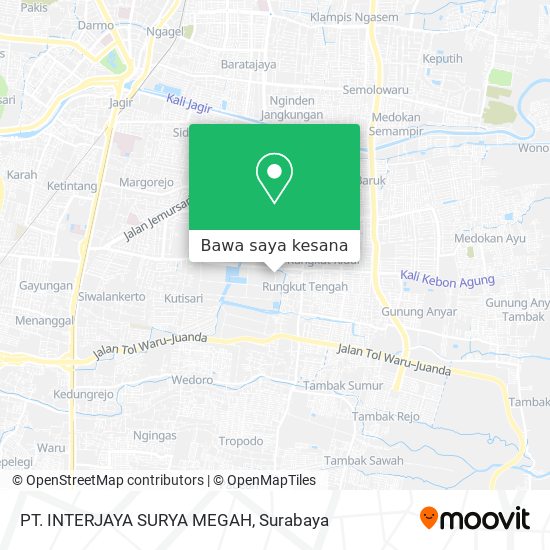 Peta PT. INTERJAYA SURYA MEGAH