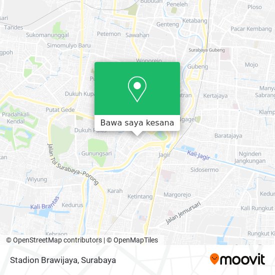 Peta Stadion Brawijaya